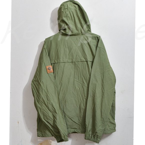 NWT Columbia Men's wheeler peak windbreaker green - Picture 9 of 10